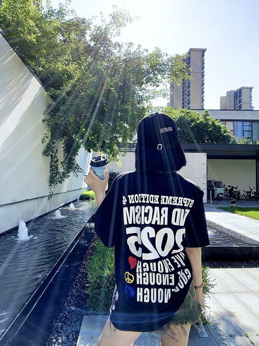シュプリームコピー X GOODENOUGH コラボコレクションG字半袖Tシャツ