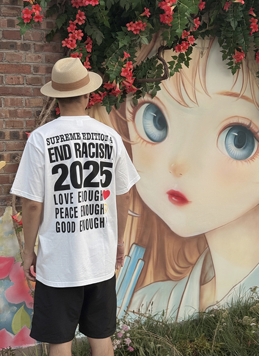 シュプリームコピー X GOODENOUGH コラボコレクションG字半袖Tシャツ