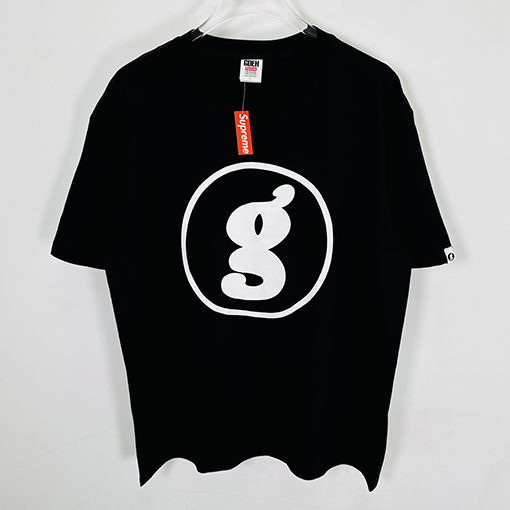 シュプリームコピー X GOODENOUGH コラボコレクションG字半袖Tシャツ
