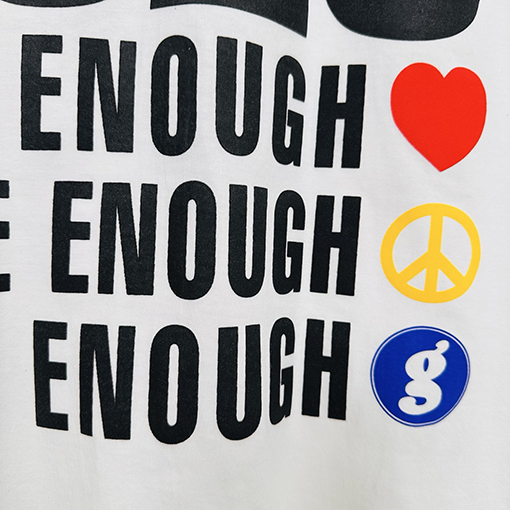 シュプリームコピー X GOODENOUGH コラボコレクションG字半袖Tシャツ