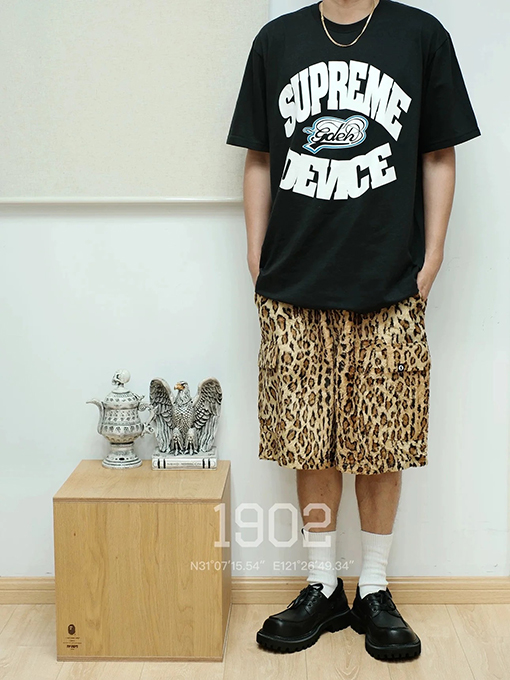 シュプリームコピー X GOODENOUGH コラボコレクション 半袖Tシャツ