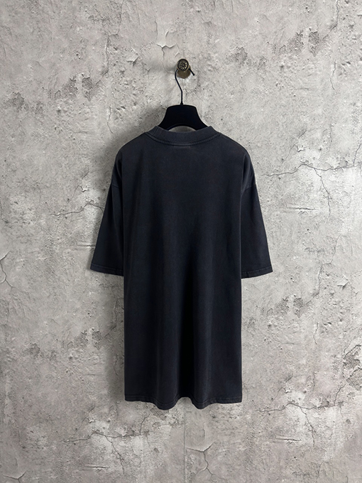 バレンシアガ Balenciaga montaigne ファッションウォッシュ半袖Tシャツ