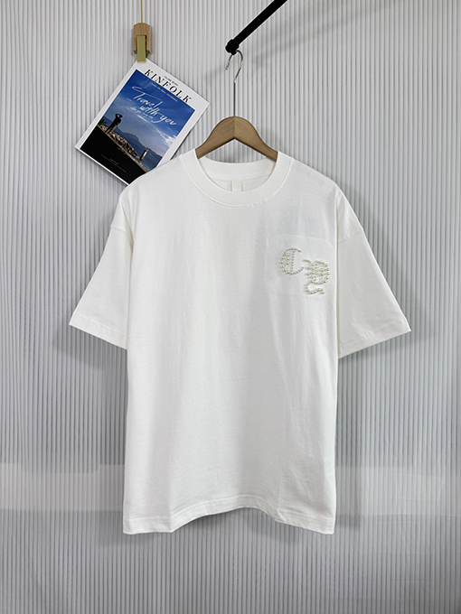 クロムハーツプリントパールコンパス半袖Tシャツ