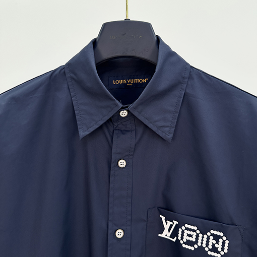 ルイヴィトン Nigo コラボポートレートプリント長袖シャツ