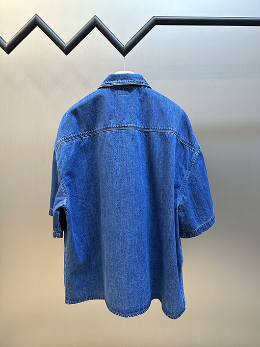 ロエベ Loewe デニム半袖シャツ