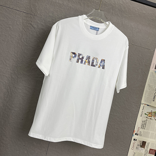 プラダスーパーコピー 新しいメンズカジュアル半袖Tシャツ
