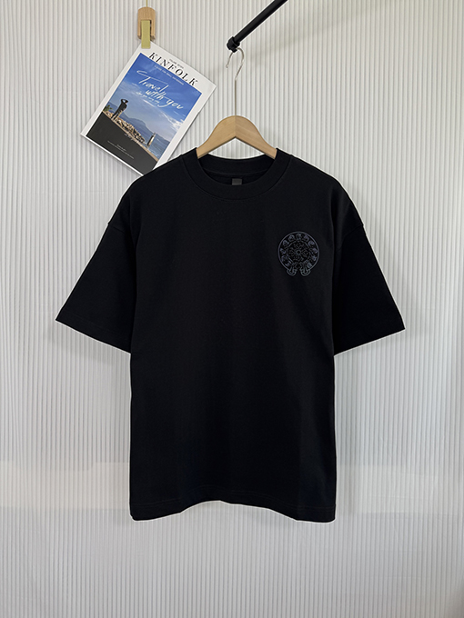クロムハーツクロスプリントパールコンパス半袖Tシャツ