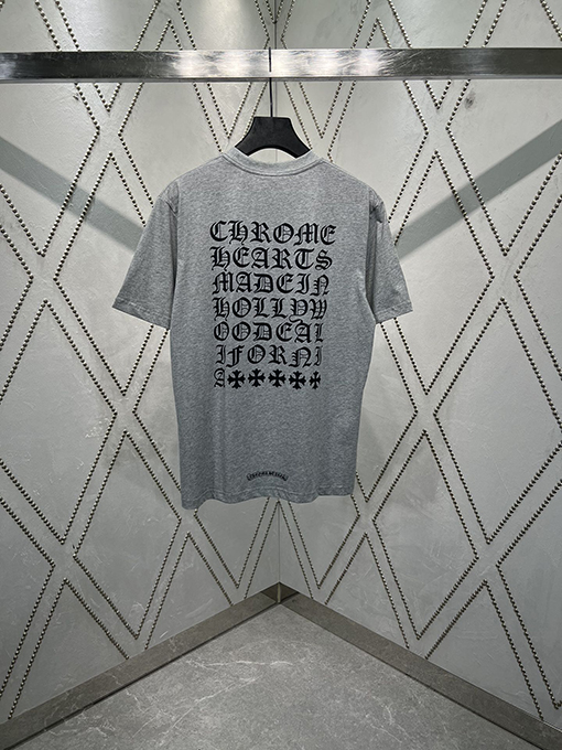 クロムハーツスーパーコピー25ss新しいフルバックサンスクリット半袖Tシャツ
