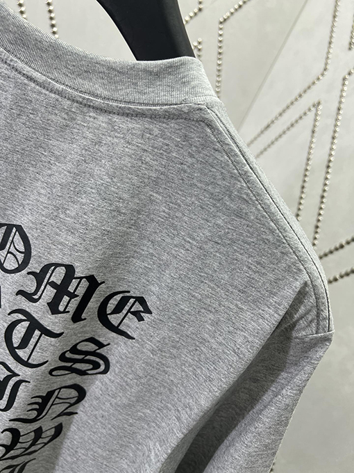 クロムハーツスーパーコピー25ss新しいフルバックサンスクリット半袖Tシャツ