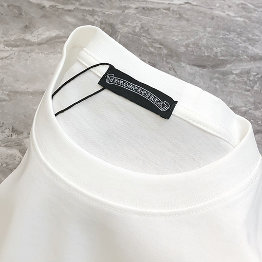 クロムハーツメンズクルーネック半袖Tシャツ