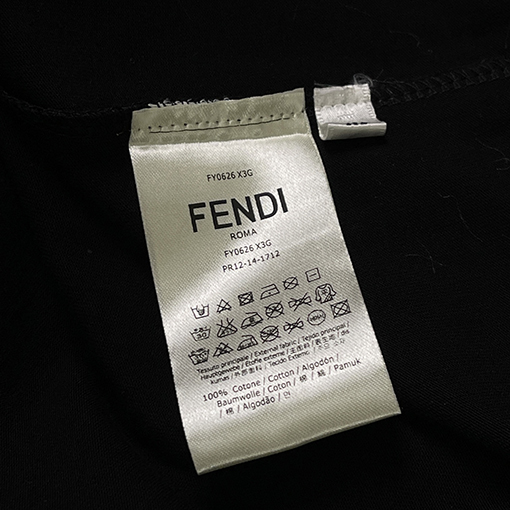 フェンディコピー 新しいオリジナルメンズカジュアル半袖Tシャツ