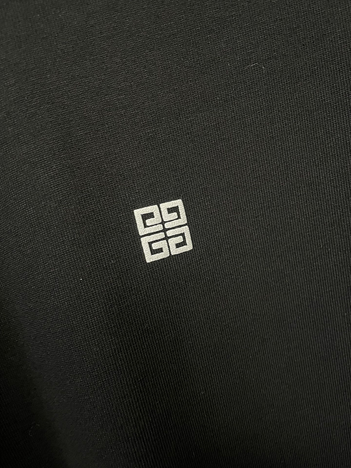 ジバンシイコピー クラシックなフロントとリアのロゴアルファベットプリント半袖Tシャツ