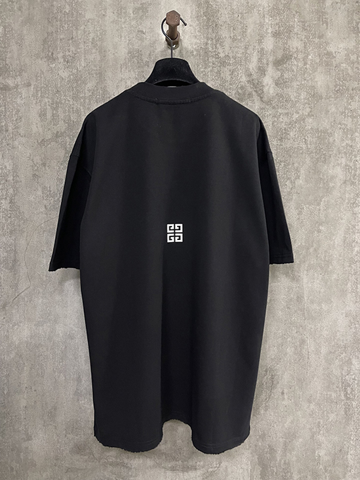 ジバンシイ クラシックロゴアルファベットプリント半袖Tシャツ
