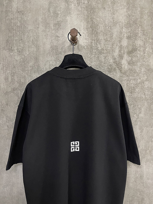 ジバンシイ クラシックロゴアルファベットプリント半袖Tシャツ
