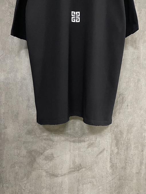 ジバンシイ クラシックロゴアルファベットプリント半袖Tシャツ