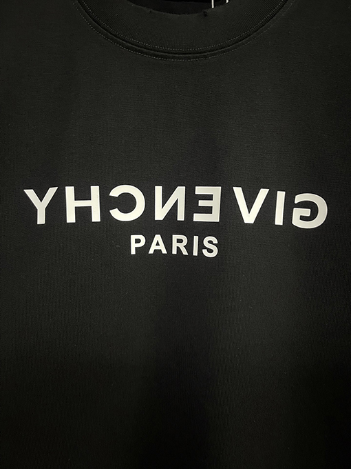 ジバンシイ クラシックロゴアルファベットプリント半袖Tシャツ