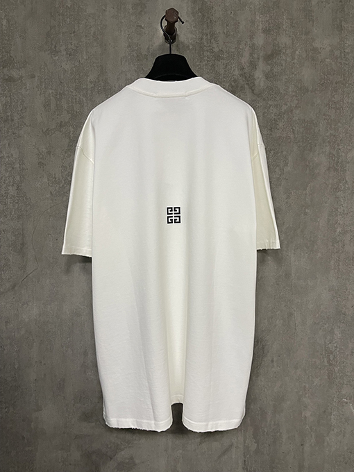 ジバンシイ クラシックロゴアルファベットプリント半袖Tシャツ