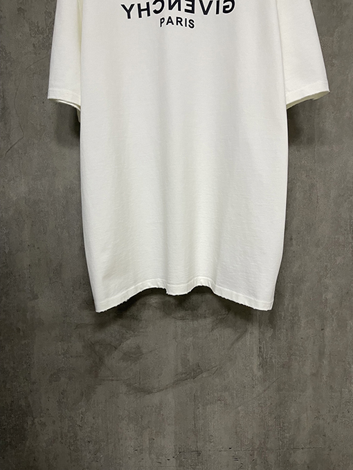 ジバンシイ クラシックロゴアルファベットプリント半袖Tシャツ