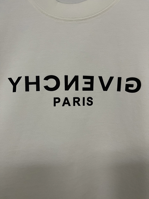 ジバンシイ クラシックロゴアルファベットプリント半袖Tシャツ