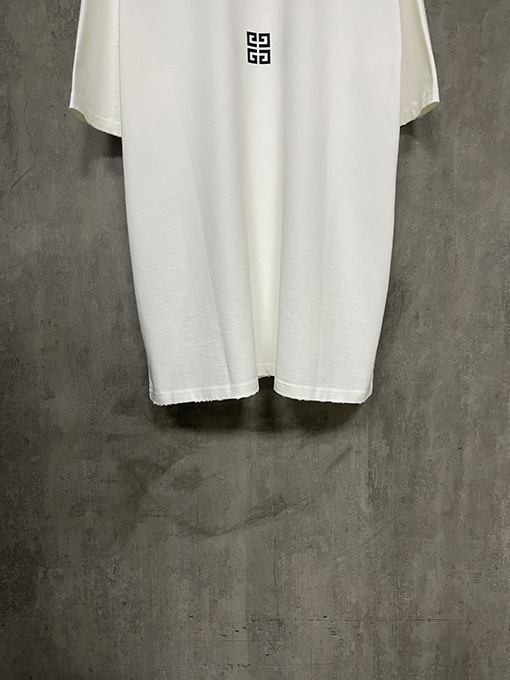 ジバンシイ クラシックロゴアルファベットプリント半袖Tシャツ