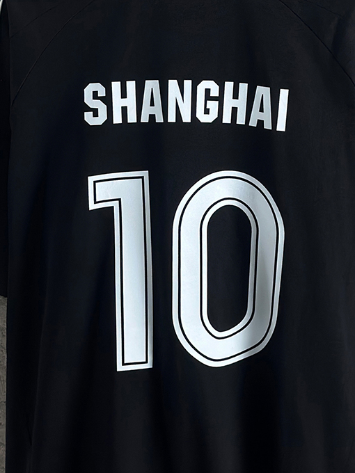 バレンシアガ サッカー10号上海限定マンチェスターユナイテッドのユニフォーム半袖Tシャツ