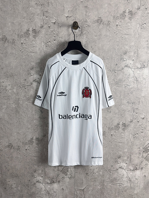 バレンシアガ サッカー10号上海限定マンチェスターユナイテッドのユニフォーム半袖Tシャツ