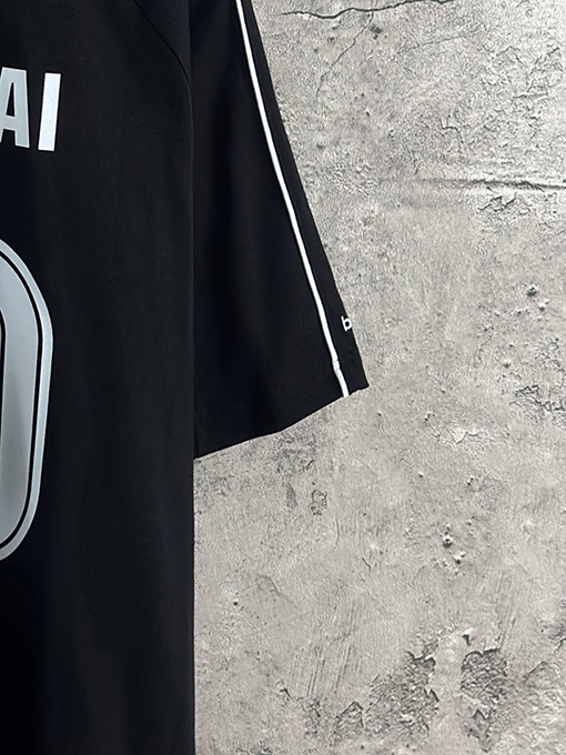 バレンシアガ サッカー10号上海限定マンチェスターユナイテッドのユニフォーム半袖Tシャツ