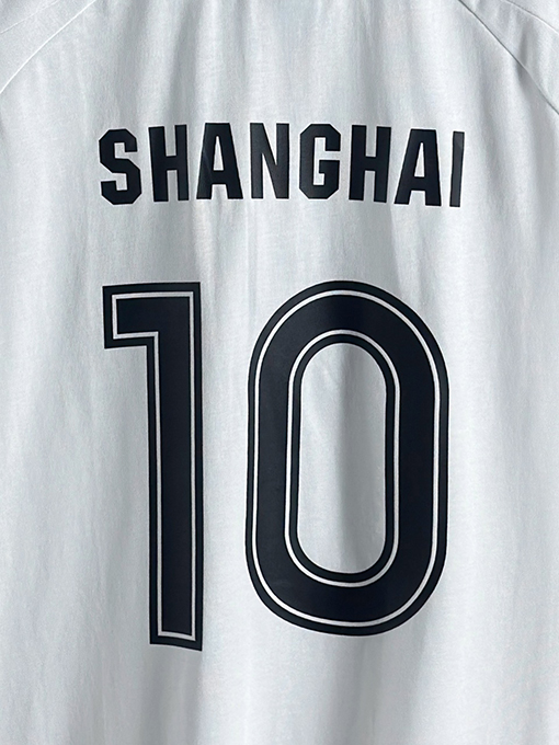 バレンシアガ サッカー10号上海限定マンチェスターユナイテッドのユニフォーム半袖Tシャツ