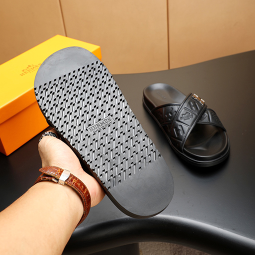 エルメス 新しいメンズファッションスリッパ