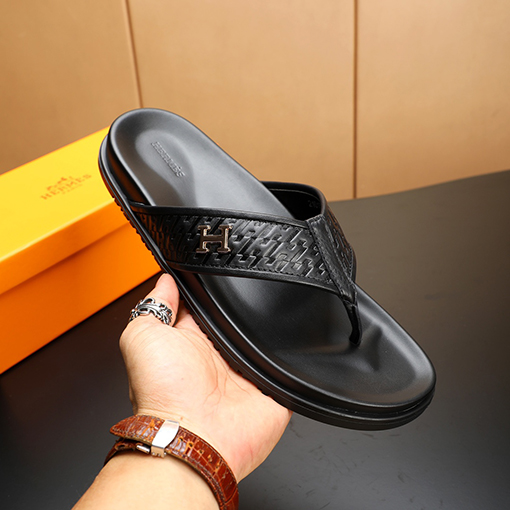エルメス 新しいメンズファッションスリッパ