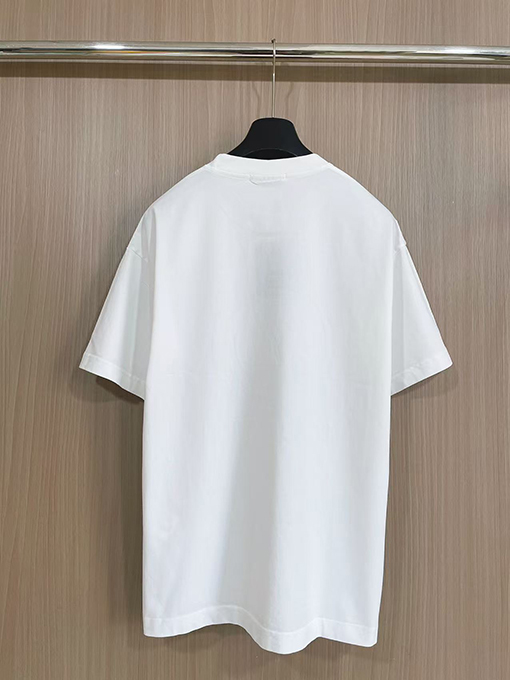 ルイヴィトンコピー ファッションホットドリルロゴ半袖Tシャツ