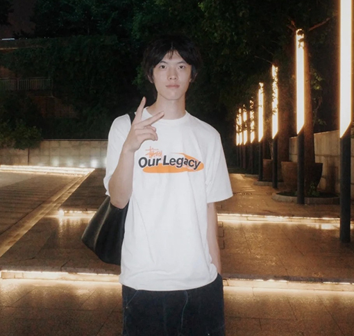 STUSSY x OUR LEGACY コラボコレクション SS25 WORK SHOP SWIRLプリント半袖シャツ
