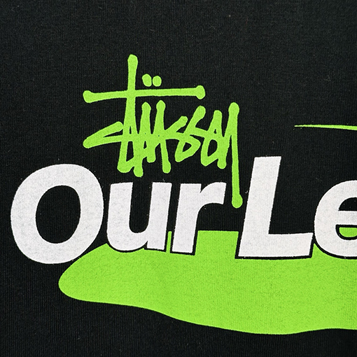 STUSSY x OUR LEGACY コラボコレクション SS25 WORK SHOP SWIRLプリント半袖シャツ