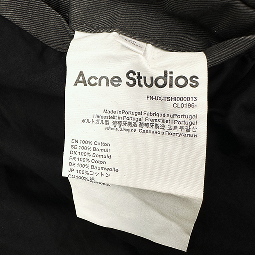 アクネストゥディオズ 秋冬の新しい綿ジャケット