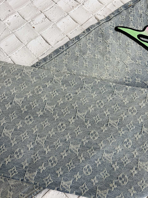 ルイヴィトンコピー 新しい炎のジャカードジーンズ