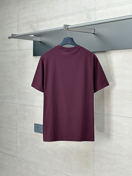 ロエベコピー 新しい刺繍綿半袖Tシャツ
