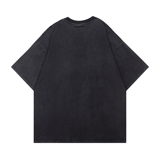 ヴェトモン 新しいDVDプリントウォッシュ古い半袖Tシャツ