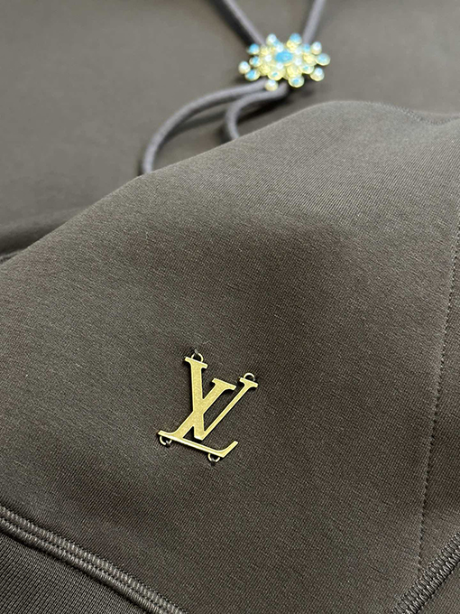 ルイヴィトンコピー Lv ひまわりブロンズ限定パーカー