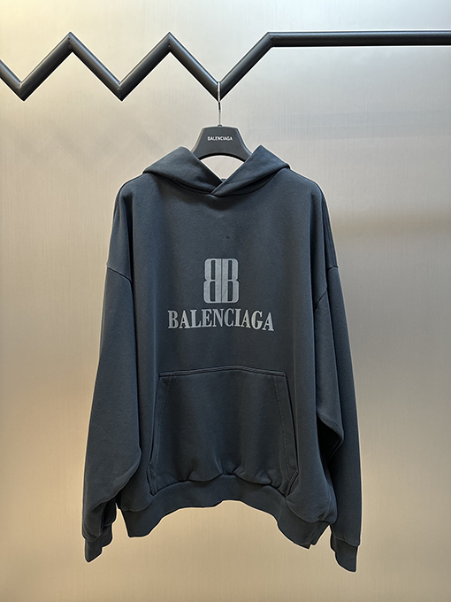 バレンシアガ Balenciaga nano BB プリントパーカー