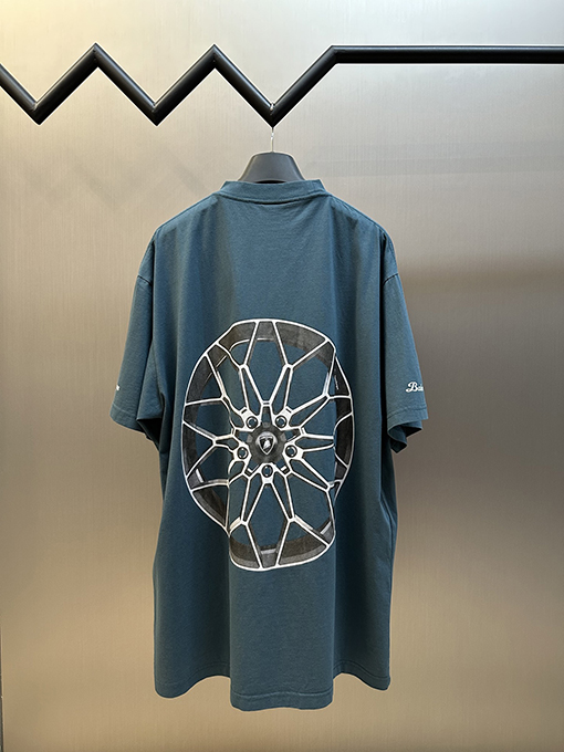 バレンシアガ コラボレーションプリント半袖Tシャツ
