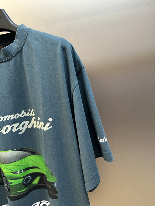 バレンシアガ コラボレーションプリント半袖Tシャツ