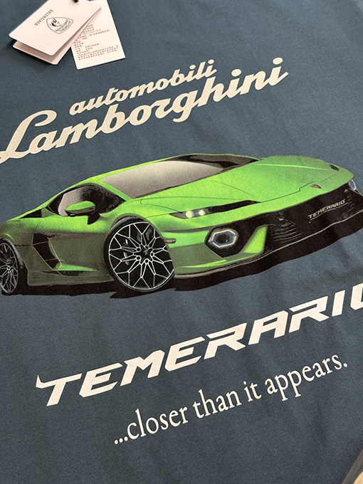 バレンシアガ コラボレーションプリント半袖Tシャツ
