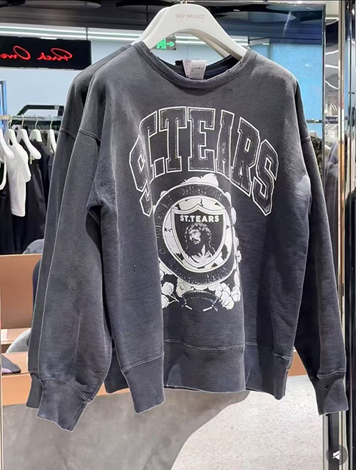 セント マイケルコピー コラボレーション DTCRW SWEAT ウォッシュパーカー