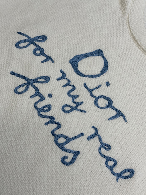 ディオールスーパーコピー Dior For My Real Friends 刺繍ニット長袖セーター