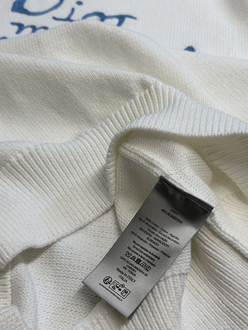 ディオールスーパーコピー Dior For My Real Friends 刺繍ニット長袖セーター