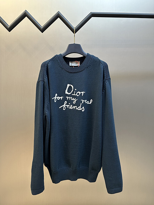 ディオールスーパーコピー Dior For My Real Friends 刺繍ニット長袖セーター