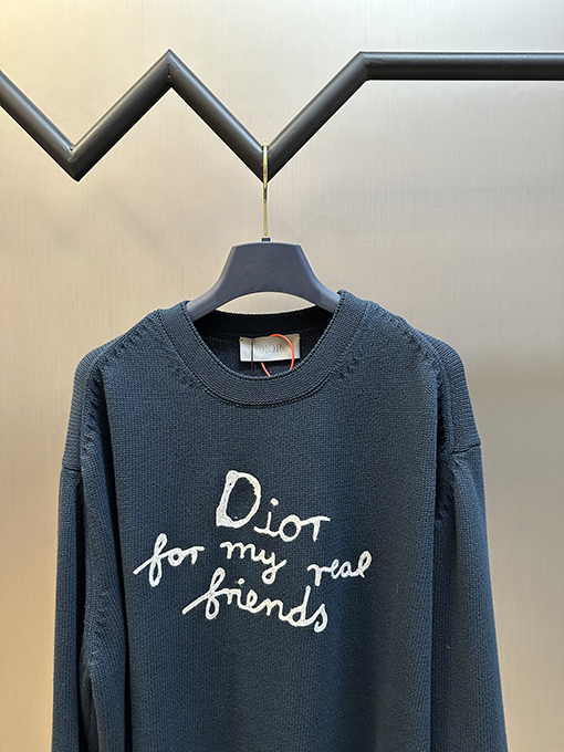 ディオールスーパーコピー Dior For My Real Friends 刺繍ニット長袖セーター