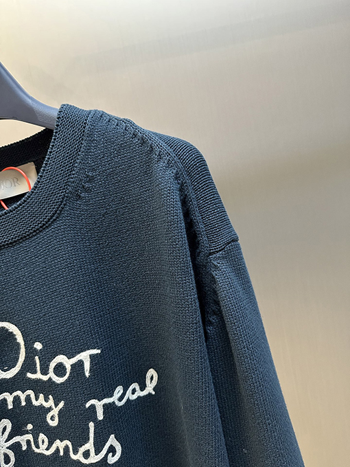 ディオールスーパーコピー Dior For My Real Friends 刺繍ニット長袖セーター