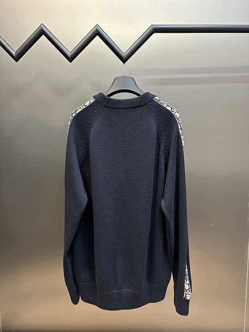 ディオール Dior ファッションスリーブリボンジャカードセーター