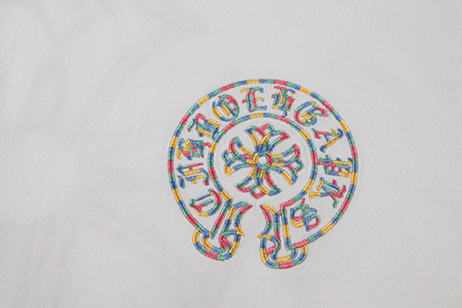 クロムハーツ 新しい刺繍ハードウェア半袖Tシャツ